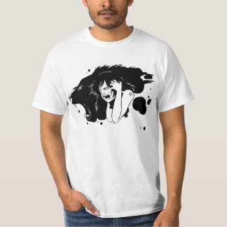 Laat het uit met T-shirt