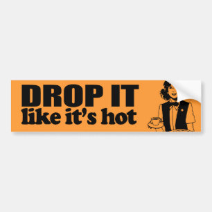 LAAT HET VALLEN ALSOF HET HET WARMSTE IS -.png Bumpersticker