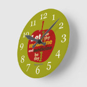 Laat het voedsel uw medicijn zijn ronde klok (Hoek)