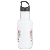 Laat het Yoga Beer gaan Waterfles (Achterkant)