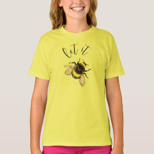 Laat het zijn, hommel t-shirt