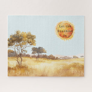 Laat het zonlicht binnen Sun Safari Legpuzzel