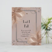 Laat ik Herfst gepersonaliseerd papier (Staand voorkant)