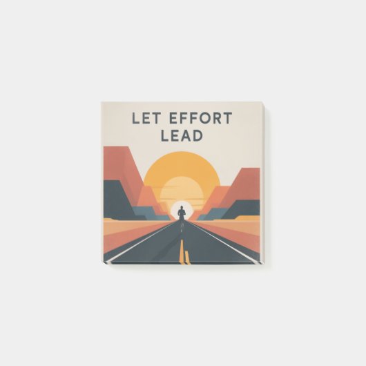 Laat inspanning de leidraad zijn post-it® notes (Voorkant)