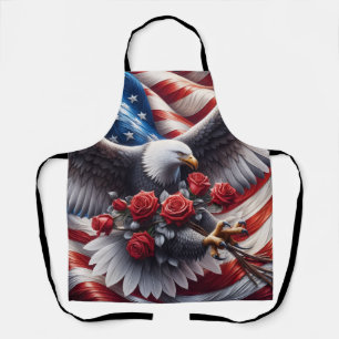 Laat je Amerikaanse trots zien in de keuken! Schor Schort