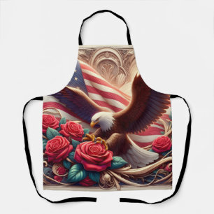 Laat je Amerikaanse trots zien in de keuken! Schor Schort