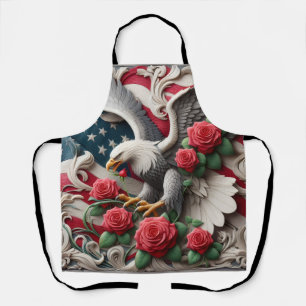 Laat je Amerikaanse trots zien in de keuken! Schor Schort