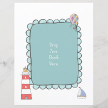 Laat je boek vallen Sign Adventure Baby shower