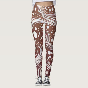 Laat je creativiteit de vrije loop: Funky Pattern  Leggings