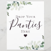 Laat je deelvensters hier achter Vrijgezellenfeest (Voorkant)