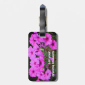 Laat je dromen bloesem bloeien bagagelabel (Achterkant verticaal)