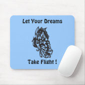 Laat je dromen Muismat (Met muis)