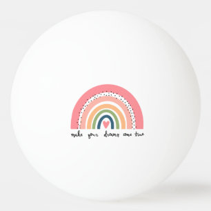 Laat je dromen uitkomen met echte regenboog pingpongballen