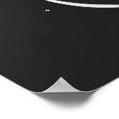 Laat je droom groter zijn dan je angsten poster (Hoek)