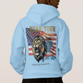 Laat je gebrul horen – USA Leeuwen Hoodie