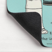 Laat je geest eruit muismat (Hoek)