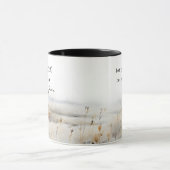 Laat je geloof groter zijn dan angst Christelijk Q Mok (Midden)