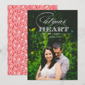 Laat je hart lichter Kerstkaart (Voorkant / Achterkant)