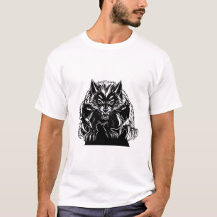 Laat je innerlijke beest los - Fierce Wolverine T-shirt