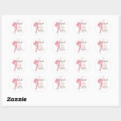 Laat je innerlijke godin los ronde sticker (Vel)