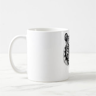 Laat je innerlijke kracht los - Tiger Head T-Shirt Koffiemok