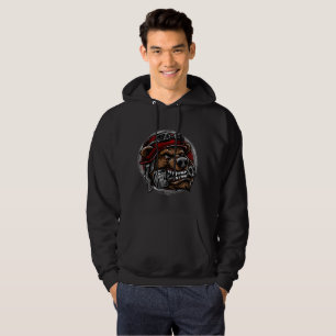 Laat je innerlijke rebel los: biker Beer Hoodie