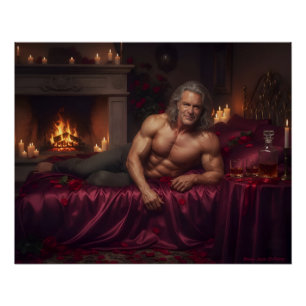 Laat je innerlijke romanticus los perfect poster