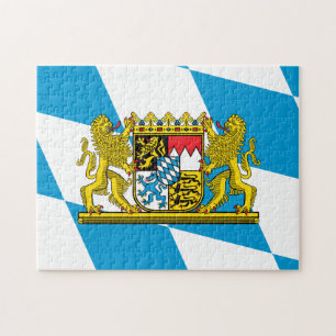 Laat je kleuren zien - Beieren/Beierenland Legpuzzel