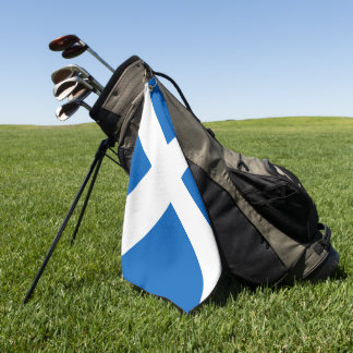 Laat je kleuren zien – Schotland Golfhanddoek