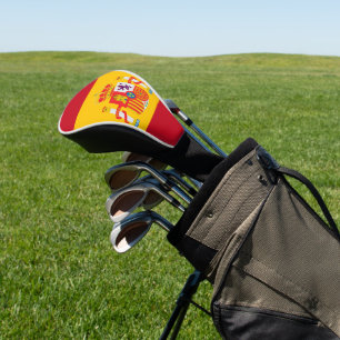 Laat je kleuren zien - Spanje Golfheadcover