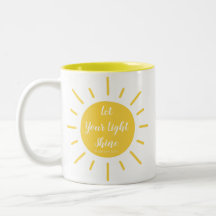 Laat je licht schijnen - Matteüs 5:16 Mok