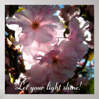 Laat je licht schijnen! poster