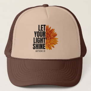 LAAT JE LICHTE SCHIJN TRUCKER HAT PET
