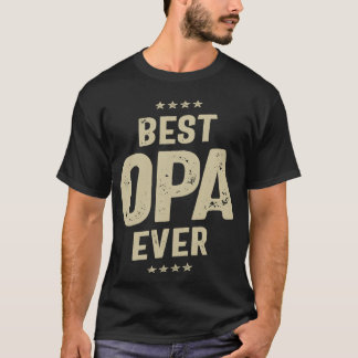 Laat je liefde voor opa zien met Best Opa Ever mei T-shirt