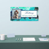 Laat je me de Banner van het Aangepaste naamvoorst (Beurs)