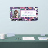 Laat je me de Banner van het Aangepaste naamvoorst (Beurs)