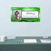 Laat je me de Banner van het Aangepaste naamvoorst (Beurs)