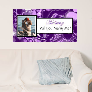 Laat je me een aangepast naamvoorstel zien spandoek