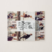 Laat je me script en aangepaste fotocollage samenv legpuzzel (Horizontaal)