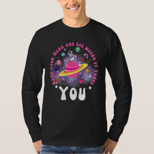 Laat Je Merkwaardigheid Zien En Zie Kinderen Stipp T-shirt