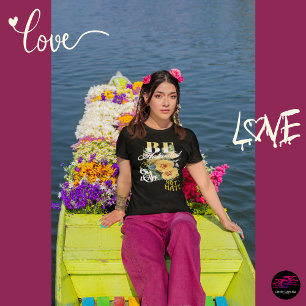 Laat je motiveren door liefde, niet door haat t-shirt