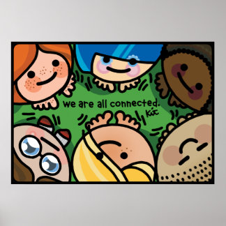 laat je muur werken . poster