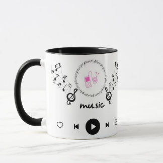 Laat je muzikale kant zien** mok