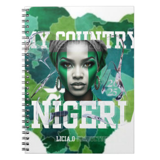 Laat je Naija trots zien in stijl! met lycia oe Notitieboek