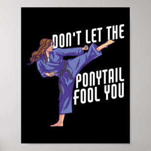 Laat je niet voor de gek houden door de paardensta poster
