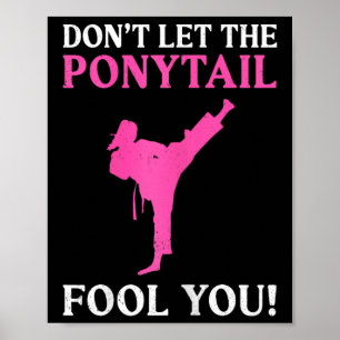 Laat je niet voor de gek houden door de paardensta poster