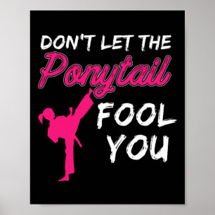 Laat je niet voor de gek houden door de paardensta poster