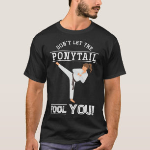 Laat je niet voor de gek houden door de paardensta t-shirt