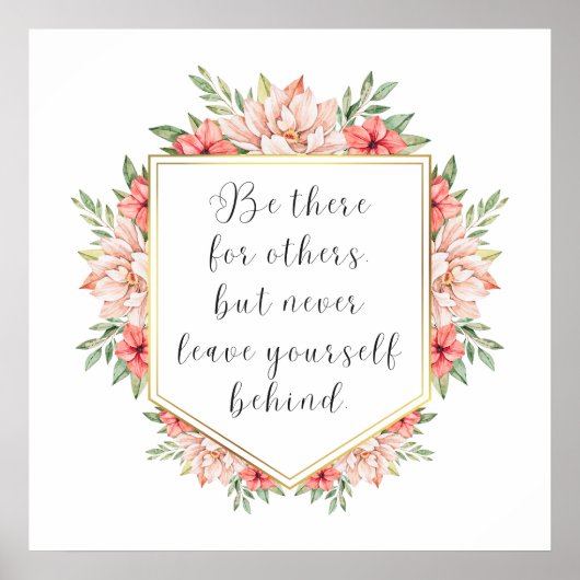 Laat je nooit achter poster (Voorkant)