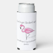 Laat je opsluiten Flamingo Bachelorette (Seltzer Voorkant)